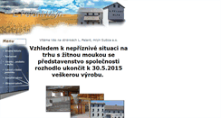 Desktop Screenshot of mlynpelant.cz